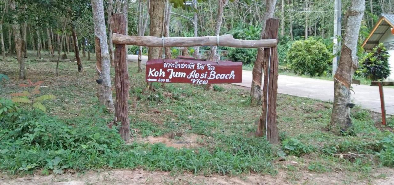Koh Jum Aosi Beach View Экстерьер фото